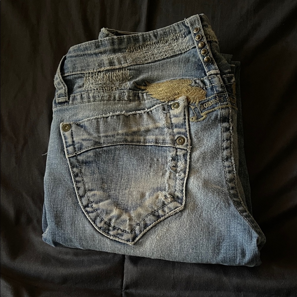 Robin's Jean Blue Straight Leg Women Jeans